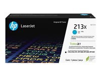 HP 213X - Alto rendimiento - cián - original - LaserJet - cartucho de tóner (W2131X) - para Color LaserJet Enterprise 6700, MFP 5800, MFP 6800; LaserJet Enterprise Flow MFP 6800-5