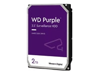 WD Purple Surveillance WD23PURZ - Disco duro - 2 TB - interno - 3.5" - SATA 6Gb/s - búfer: 64 MB-4