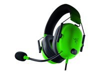 Razer BlackShark V2 X - Auricular - tamaño completo - cableado - conector de 3,5 mm - aislamiento de ruido - verde razer-18
