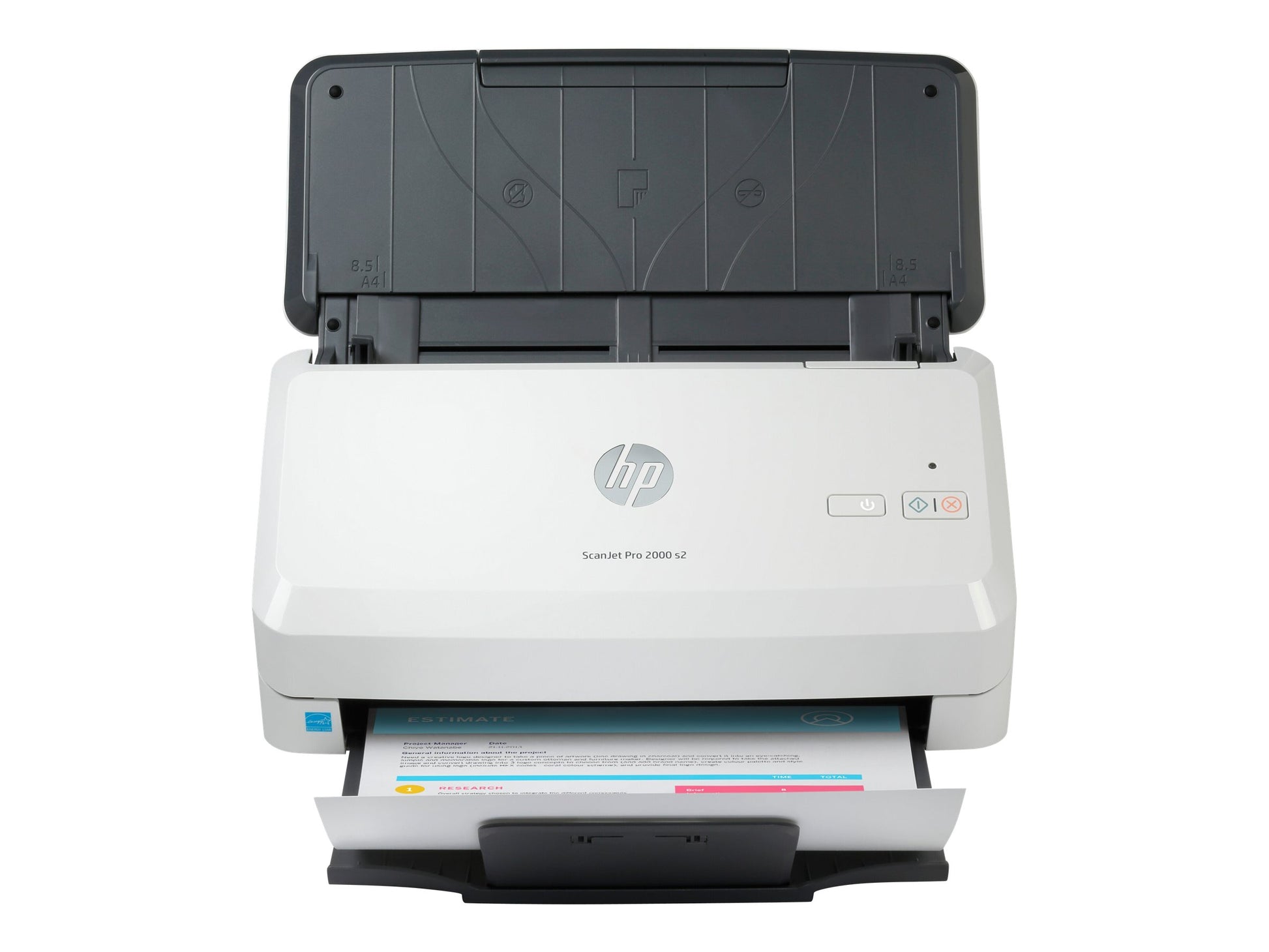 HP Scanjet Pro 2000 s2 Sheet-feed - Escáner de documentos - CMOS / CIS - a dos caras - 216 x 3100 mm - 600 ppp x 600 ppp - hasta 35 ppm (mono) - Alimentador automático de documentos (ADF) (50 hojas) - hasta 3500 exploraciones por día - USB 3.0-16