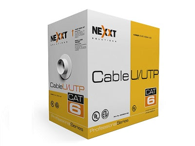 Nexxt Solutions Infrastructure - Bulk cable - UTP - 305 m RJ-45 - Gray - 4P 24AWG CMR-3