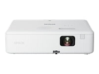 Epson EpiqVision Flex CO-W01 - Proyector 3LCD - portátil - 3000 lúmenes (blanco) - 3000 lúmenes (color) - WXGA (1280 x 800) - 16:10 - 720p - con 1 año de Epson Extra Care Home Service-3