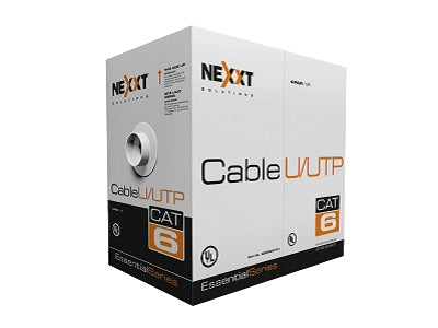 Nexxt Essential Cat6 UTP Cable 4P 24AWG CMX 102m GR-2