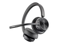 Poly Voyager 4320-M - Auricular - en oreja - Bluetooth - inalámbrico, cableado - USB-A a través de adaptador Bluetooth - negro - Certificado para Equipos de Microsoft, Certificado por Zoom-20