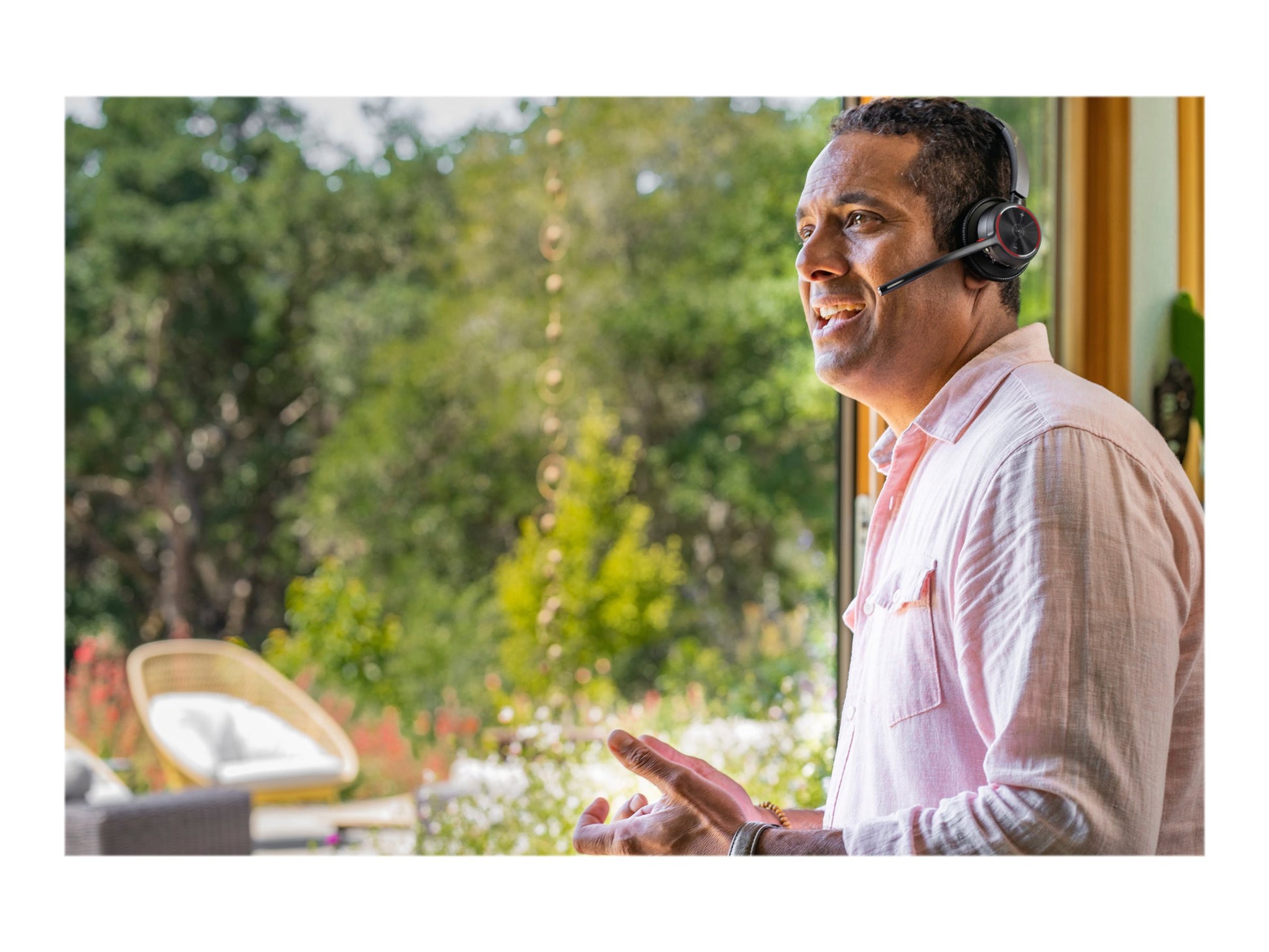 Poly Voyager 4320-M - Auricular - en oreja - Bluetooth - inalámbrico, cableado - USB-A a través de adaptador Bluetooth - negro - Certificado para Equipos de Microsoft, Certificado por Zoom-17