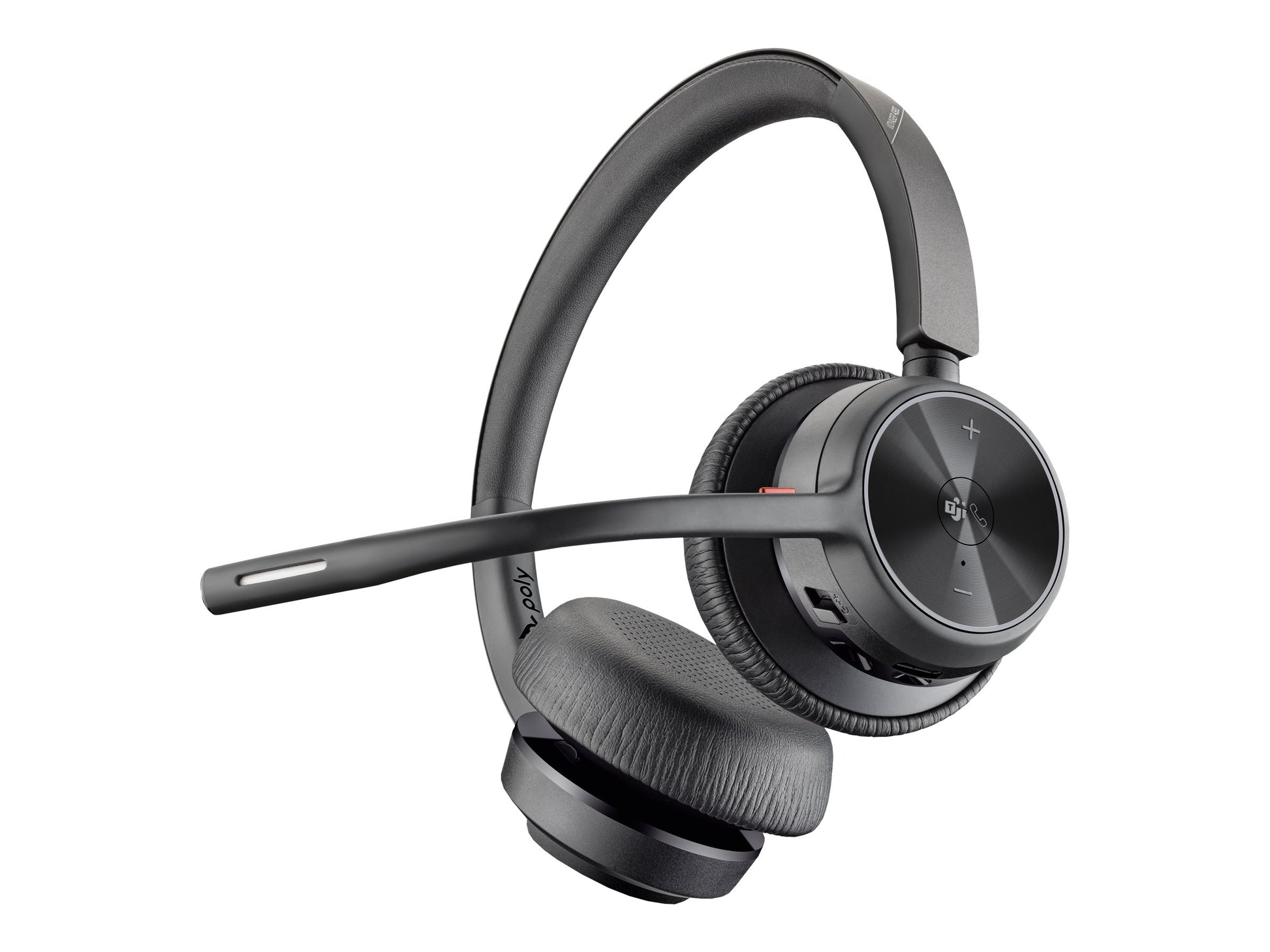 Poly Voyager 4320-M - Auricular - en oreja - Bluetooth - inalámbrico, cableado - USB-A a través de adaptador Bluetooth - negro - Certificado para Equipos de Microsoft, Certificado por Zoom-1