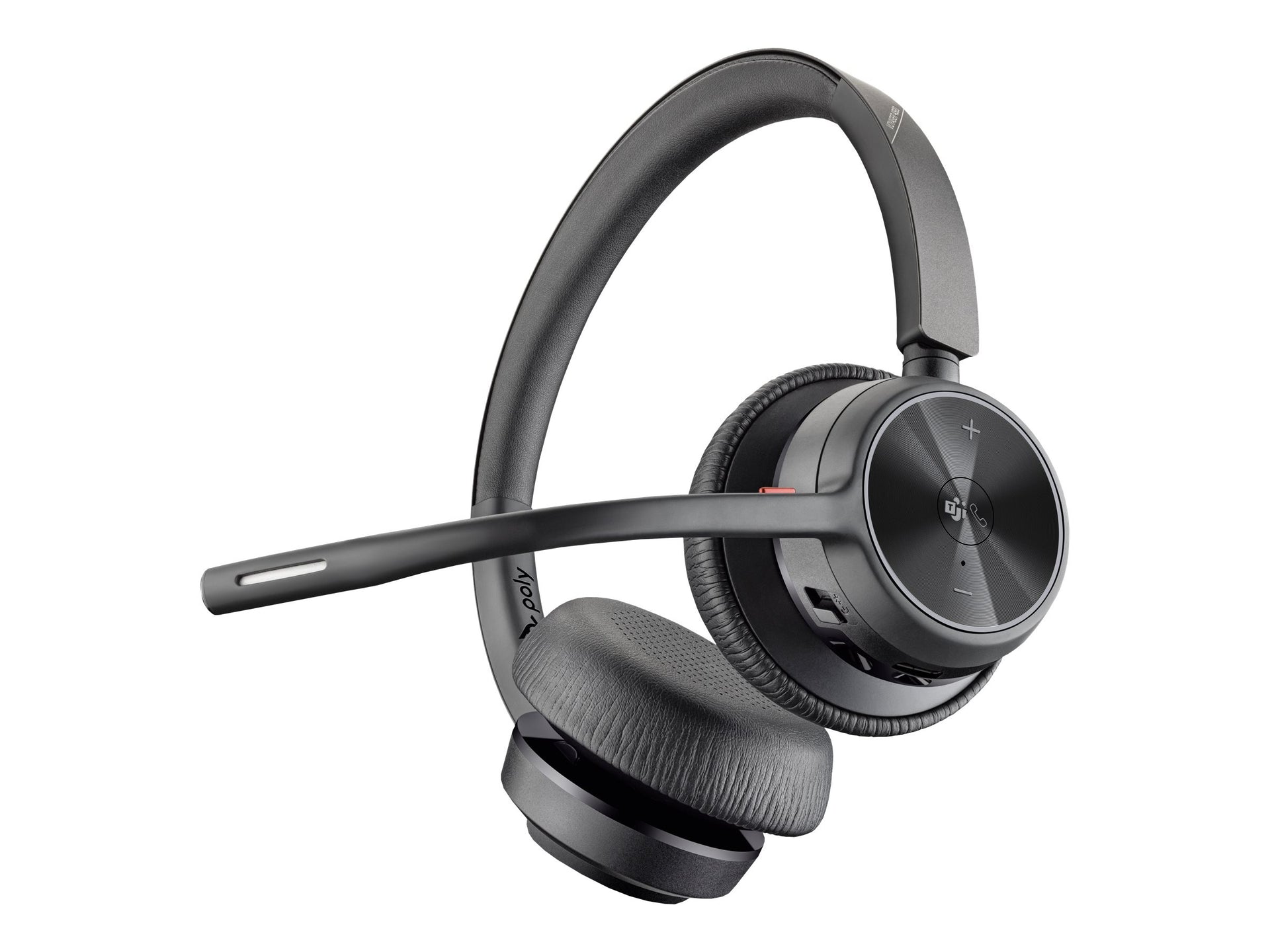 Poly Voyager 4320-M - Auricular - en oreja - Bluetooth - inalámbrico, cableado - USB-A a través de adaptador Bluetooth - negro - Certificado para Equipos de Microsoft, Certificado por Zoom