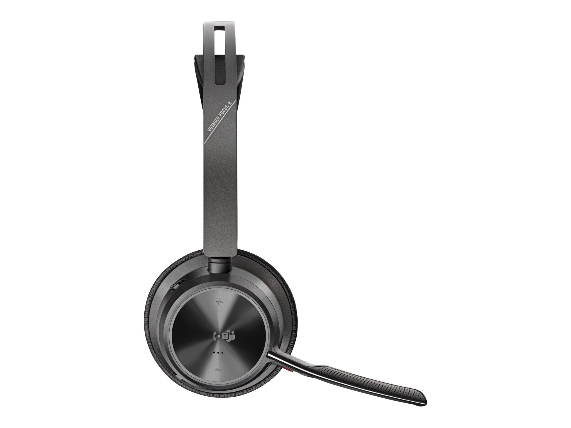 Poly Voyager Focus 2-M - Auricular - en oreja - Bluetooth - inalámbrico, cableado - cancelación de sonido activo - USB-A a través de adaptador Bluetooth - negro - Certificado para Equipos de Microsoft-18