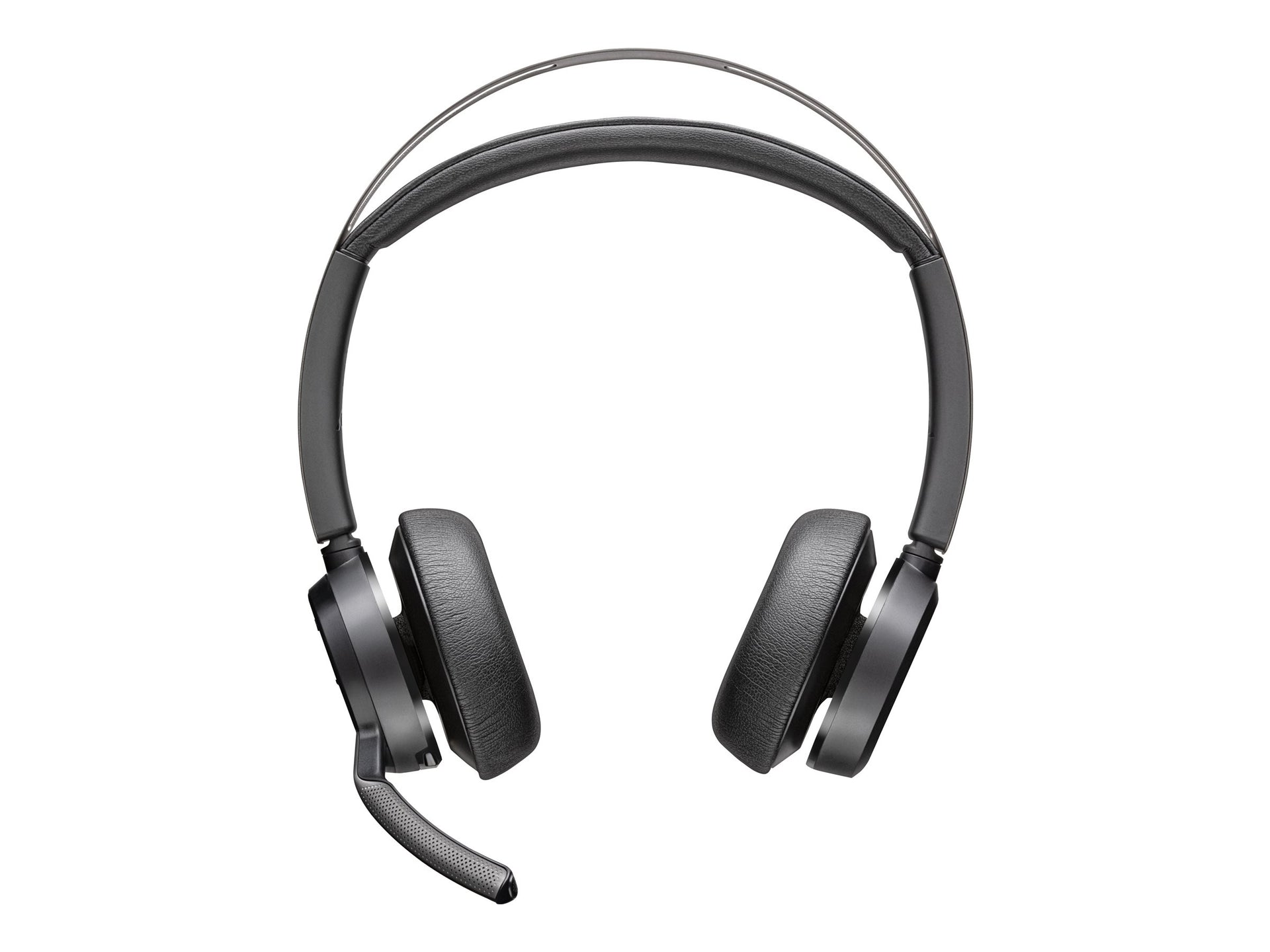 Poly Voyager Focus 2-M - Auricular - en oreja - Bluetooth - inalámbrico, cableado - cancelación de sonido activo - USB-A a través de adaptador Bluetooth - negro - Certificado para Equipos de Microsoft