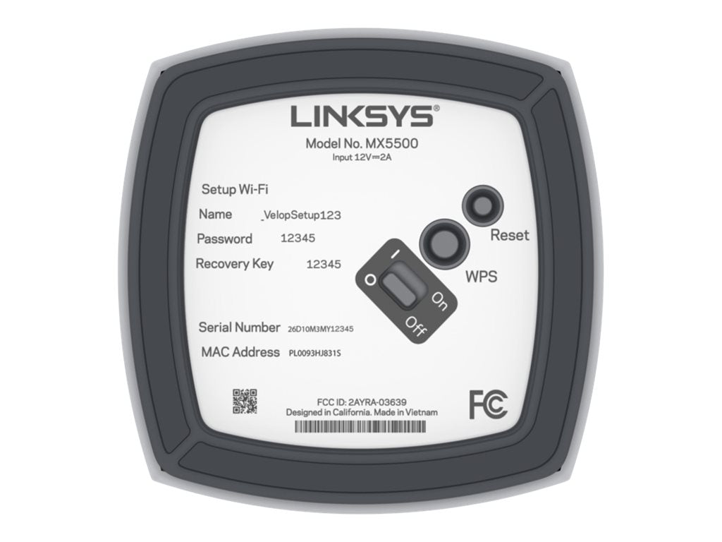 Linksys Atlas Pro 6 - Sistema Wi-Fi - (2 enrutadores) - hasta 5400 pies cuadrados - malla 1GbE - Wi-Fi 6 - Doble banda-9