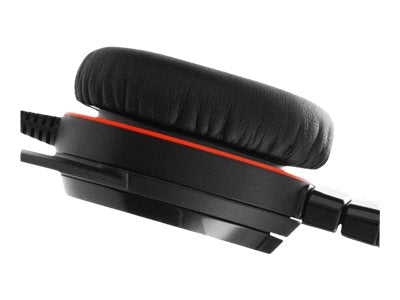 Jabra Evolve 30 II MS stereo - Auricular - en oreja - cableado - USB, conector de 3,5 mm - Certificado para Skype Empresarial