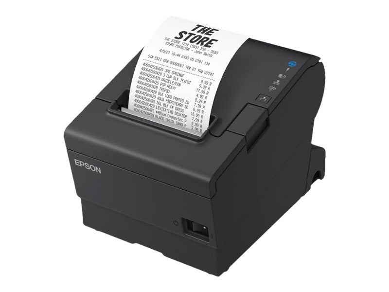 Epson OmniLink TM-T88VII - Impresora de recibos - línea térmica - Rollo (7,95 cm) - 180 ppp - hasta 500 mm/segundo - USB, LAN - cortador - negro-13
