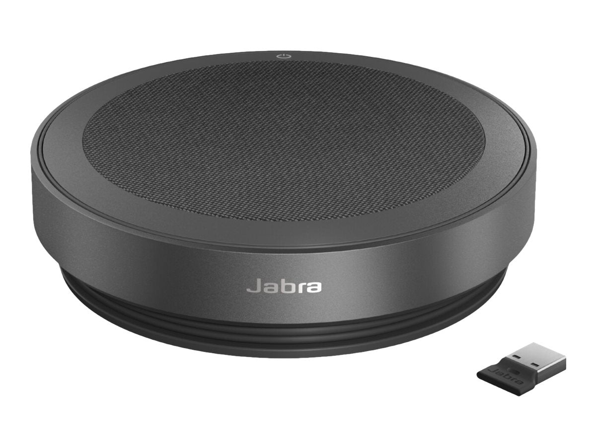 Jabra Speak2 75 MS - Altavoz - Bluetooth - Inalámbrico - USB-C, USB-A - Gris oscuro - Certificado para Microsoft Teams Rooms, Optimizado para Microsoft Teams, Certificado con Microsoft Quick Pairing-1