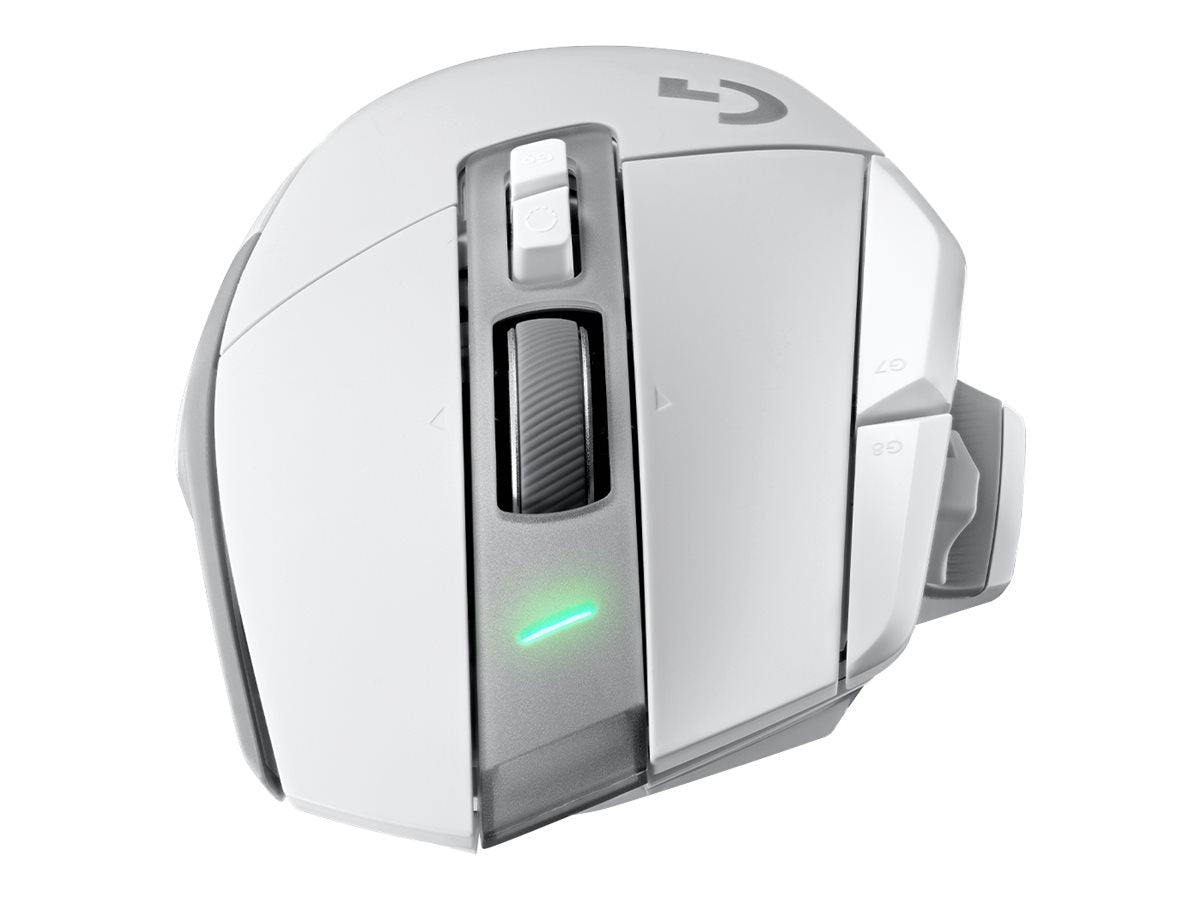 Logitech G G502 X LIGHTSPEED - Ratón - óptico - inalámbrico - 2.4 GHz - receptor USB de Logitech LIGHTSPEED - blanco-14