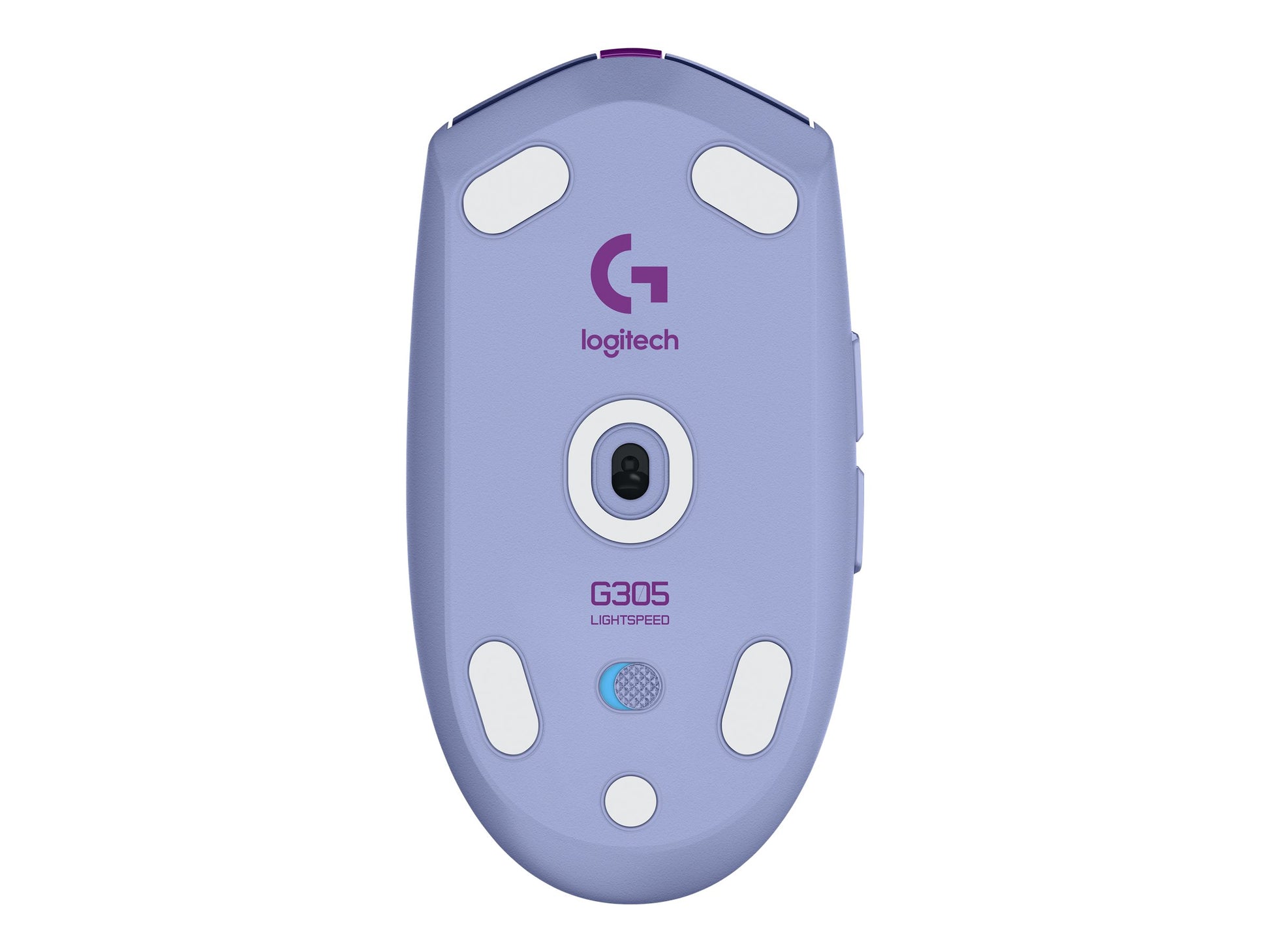 Logitech G305 Lightspeed - Ratón - óptico - 6 botones - inalámbrico - 2.4 GHz - receptor inalámbrico USB - lila-7