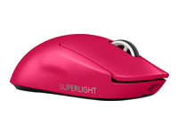 Logitech G PRO X SUPERLIGHT 2 LIGHTSPEED Wireless Gaming Mouse, Magenta - Ratón - gaming - óptico - 5 botones - inalámbrico - 2.4 GHz - receptor USB de Logitech LIGHTSPEED - magenta-14