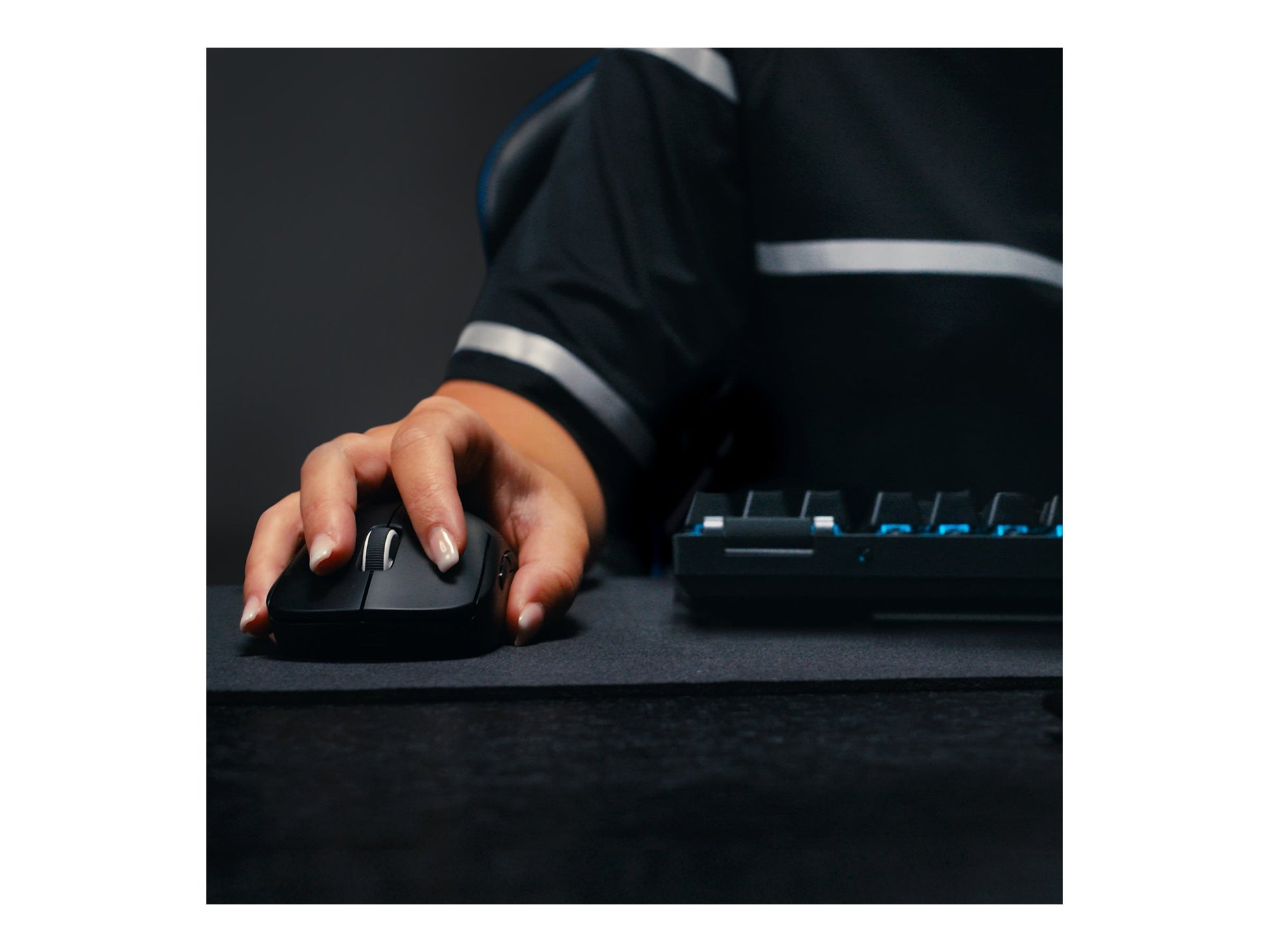 Logitech G PRO X TKL LIGHTSPEED Wireless Gaming Keyboard, Tactile Switches (GX Brown), Black - Teclado - retroiluminación - inalámbrico - 2.4 GHz, Bluetooth - QWERTY - EE. UU. - interruptor: GX Brown Tactile - negro-7