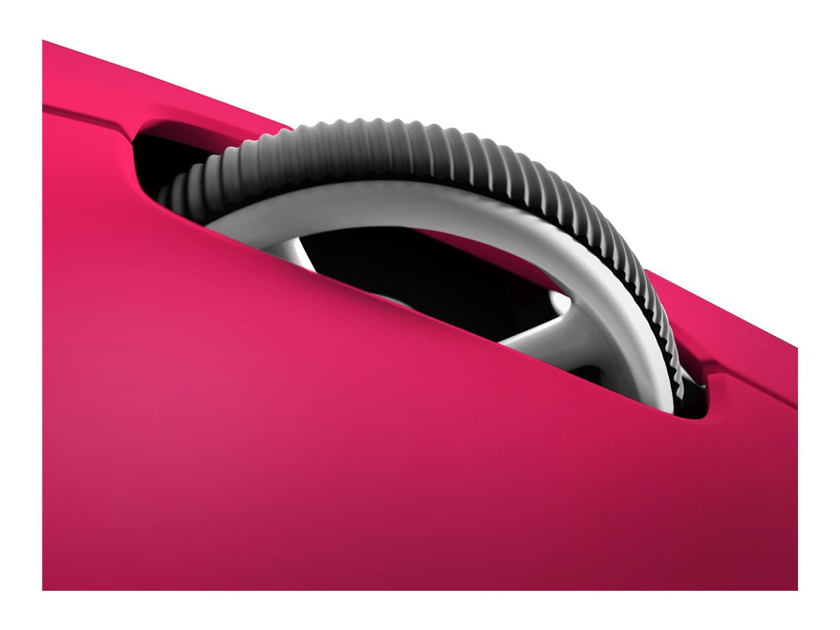 Logitech G PRO X SUPERLIGHT 2 LIGHTSPEED Wireless Gaming Mouse, Magenta - Ratón - gaming - óptico - 5 botones - inalámbrico - 2.4 GHz - receptor USB de Logitech LIGHTSPEED - magenta