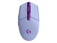 Logitech G305 Lightspeed - Ratón - óptico - 6 botones - inalámbrico - 2.4 GHz - receptor inalámbrico USB - lila-1