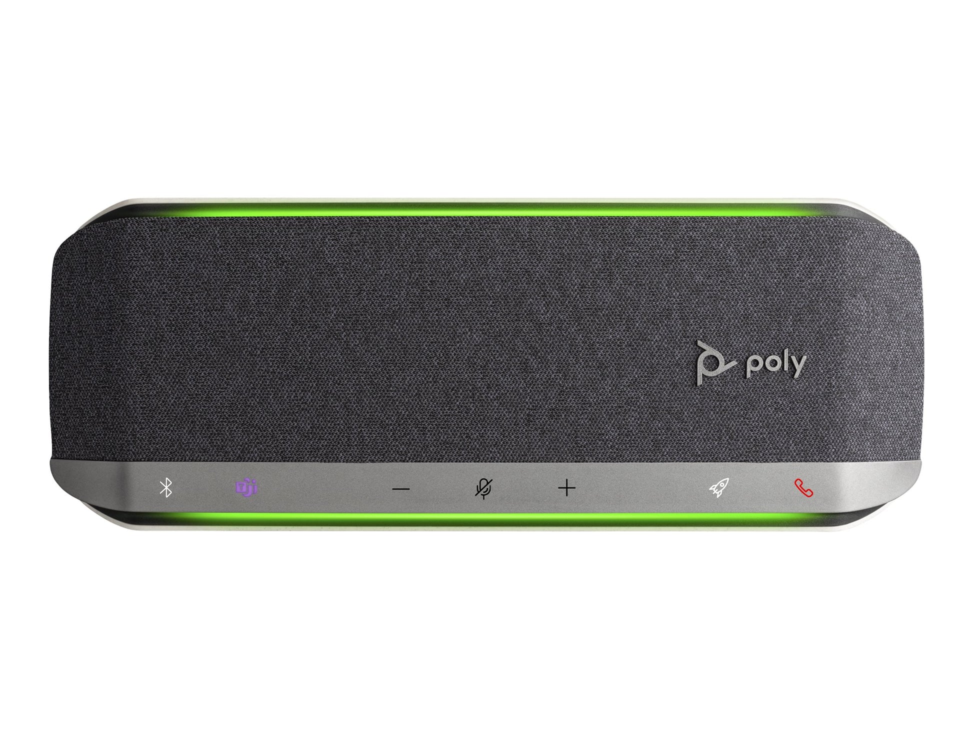 Poly Sync 40-M - Altavoz de manos libres inteligente - Bluetooth - inalámbrico, cableado - USB-A, USB-C - plata - Certificado para Equipos de Microsoft, Certificado por Zoom-13