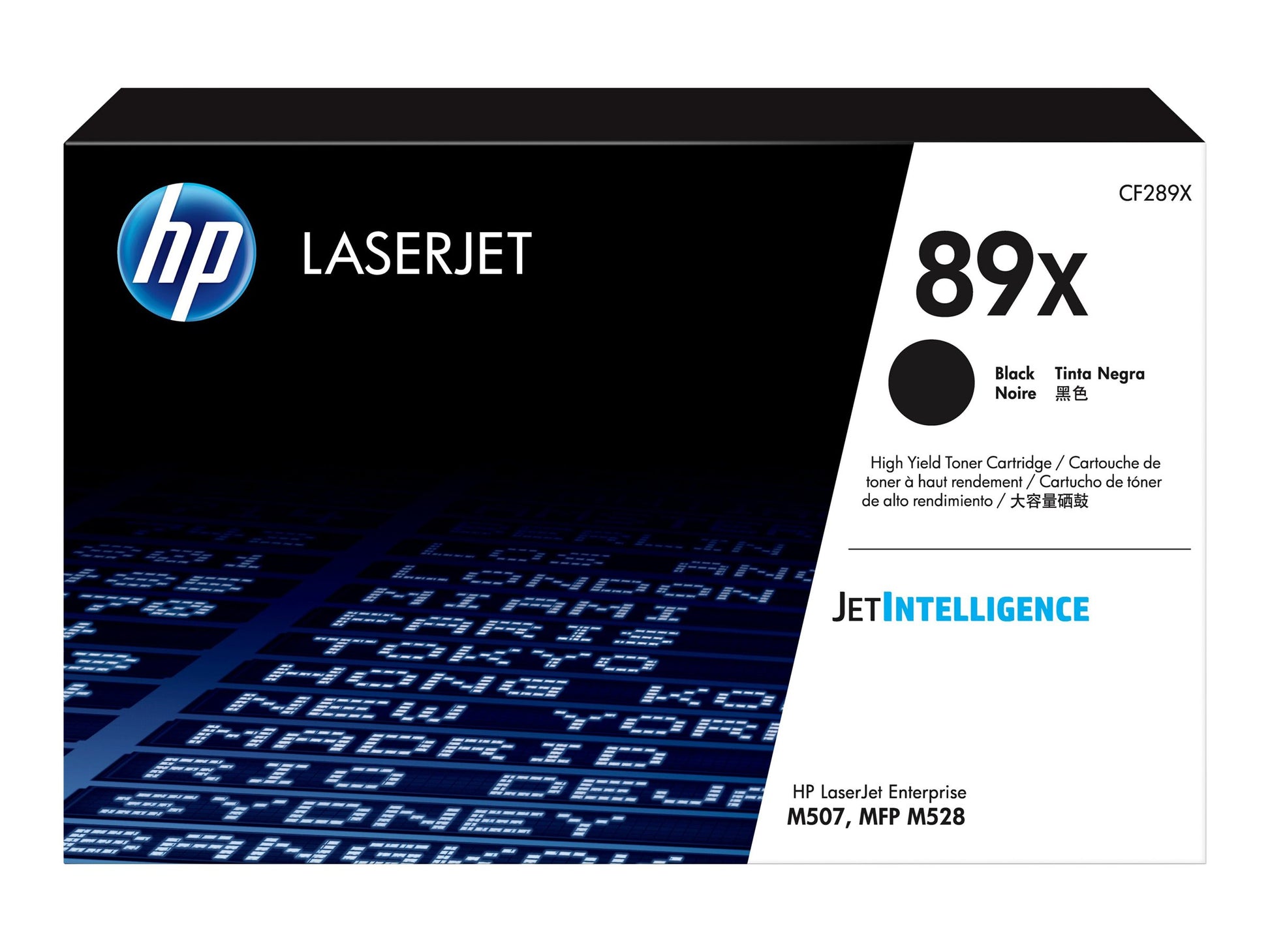 HP 89X - Gran capacidad - negro - original - LaserJet - cartucho de tóner (CF289X)-7