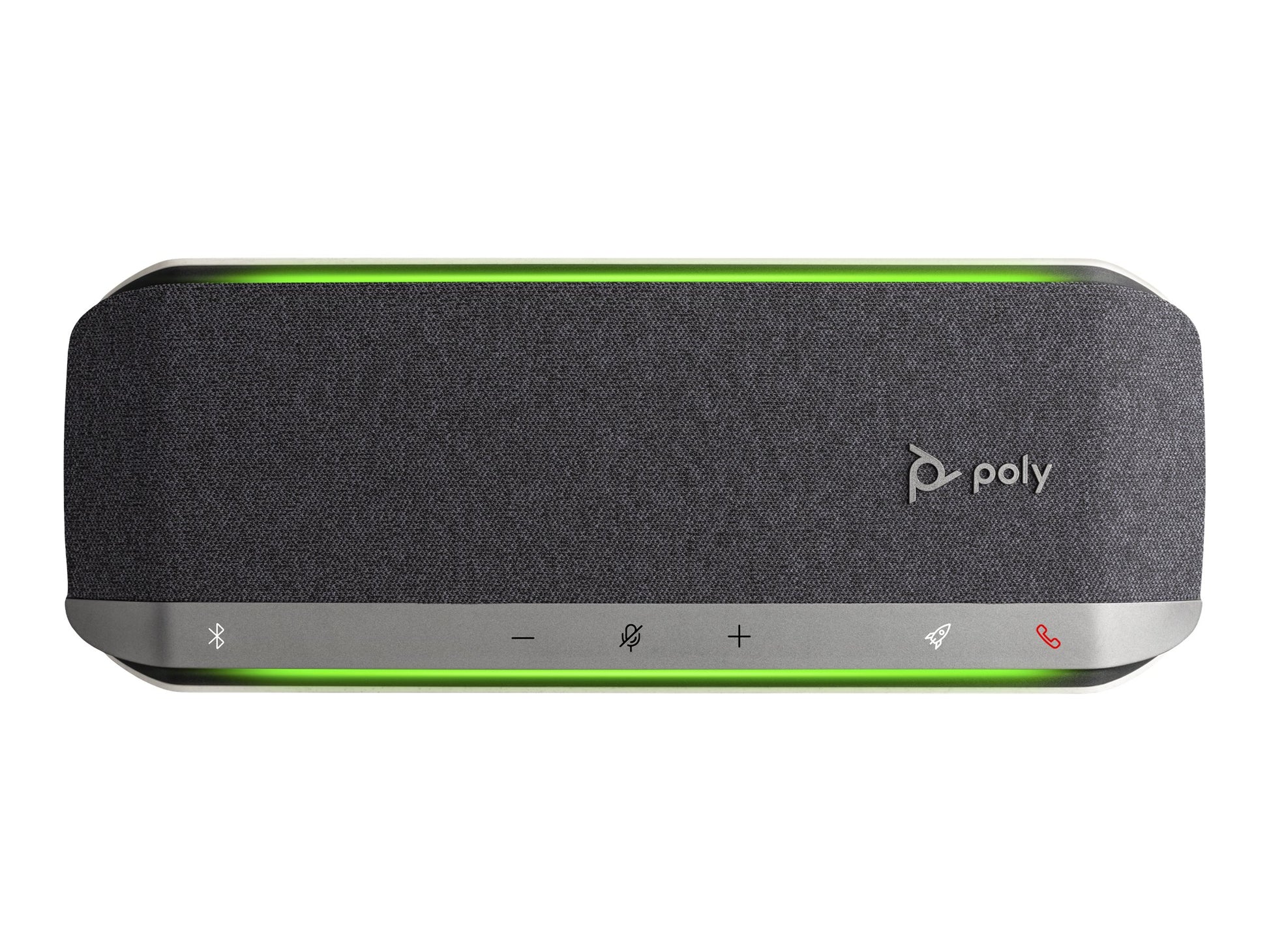 Poly Sync 40-M - Altavoz de manos libres inteligente - Bluetooth - inalámbrico, cableado - USB-A, USB-C - plata - Certificado para Equipos de Microsoft, Certificado por Zoom-3