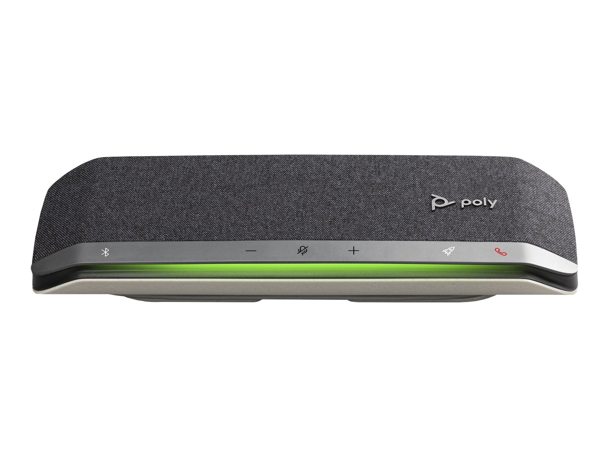 Poly Sync 40-M - Altavoz de manos libres inteligente - Bluetooth - inalámbrico, cableado - USB-A, USB-C - plata - Certificado para Equipos de Microsoft, Certificado por Zoom-6