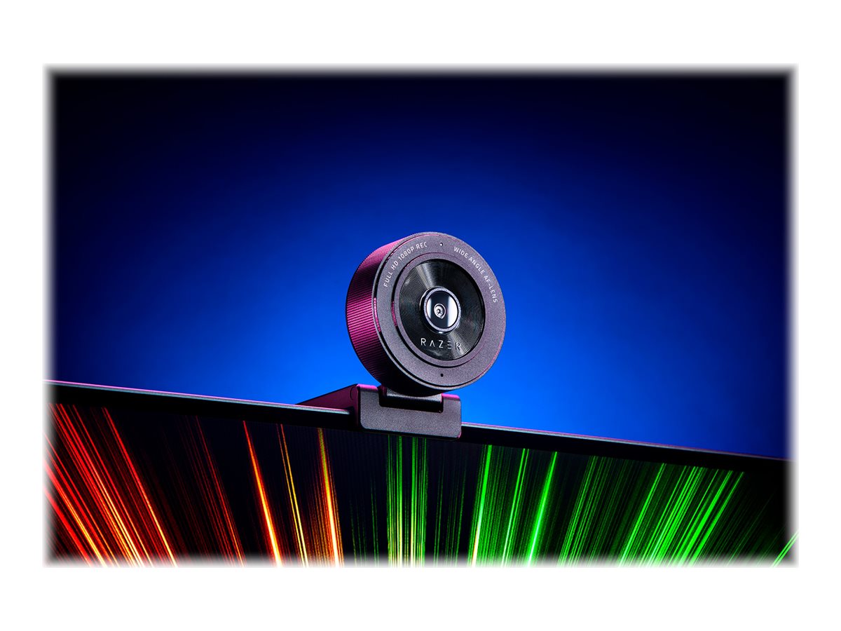 Razer Kiyo X - Webcam - color - 2,1 MP - 1920 x 1080 - audio - USB 2.0 - MJPEG, YUV2-14