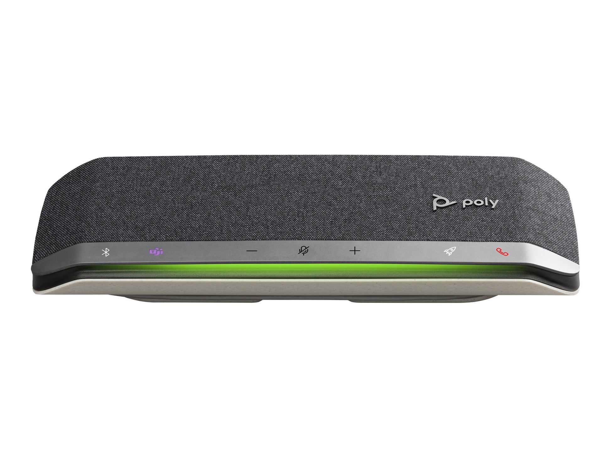 Poly Sync 40-M - Altavoz de manos libres inteligente - Bluetooth - inalámbrico, cableado - USB-A, USB-C - plata - Certificado para Equipos de Microsoft, Certificado por Zoom-7