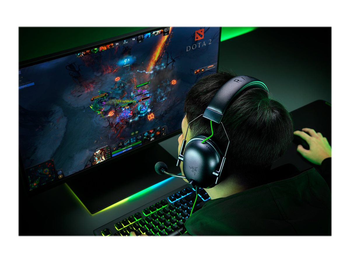 Razer BlackShark V2 X - Auricular - tamaño completo - cableado - conector de 3,5 mm - aislamiento de ruido-19