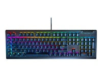 Razer BlackWidow V4 X - Teclado - retroiluminación - USB - QWERTY - EE. UU. - interruptor: Razer Green Gen-3-7
