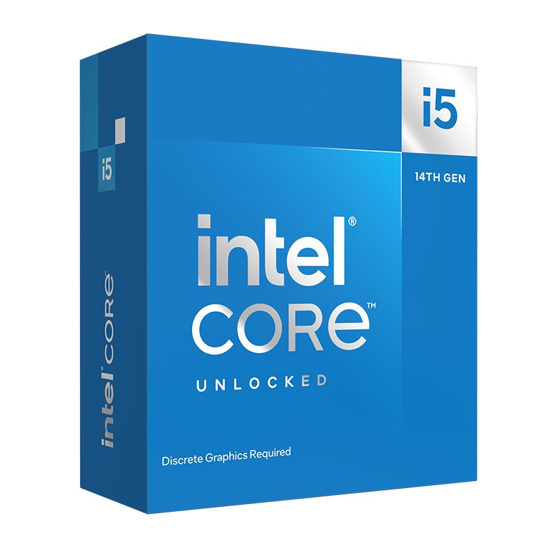 Intel Core i5 i5-14600KF - 3.5 GHz - 14 núcleos - 20 hilos - 24 MB caché - FCLGA1700 Socket - Caja-3