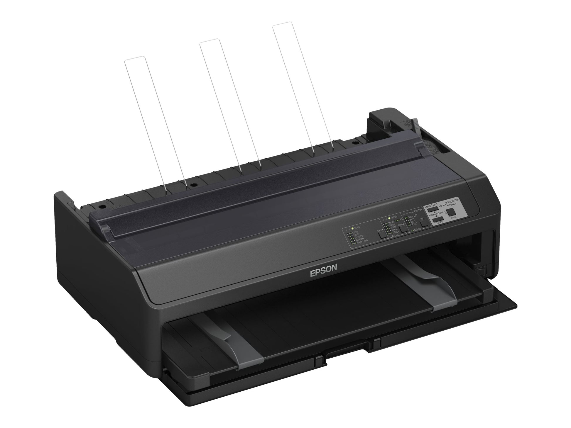 Epson FX 2190II - Impresora - B/N - matriz de puntos - Rollo (21,6 cm), 406,4 mm (anchura), 420 x 364 mm - 240 x 144 ppp - 9 espiga - hasta 738 caracteres/segundo - paralelo, USB 2.0-8