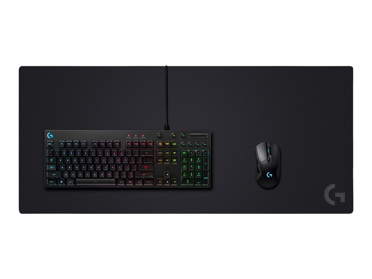 Logitech G G840 Extra Large Gaming Mouse Pad, Optimized for Gaming Sensors, Moderate Surface Friction, Non-Slip Mouse Mat, Mac and PC Gaming Accessories, 900 x 400 x 3 mm; - Alfombrilla de ratón - gaming - talla XL - negro-6