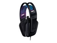 Logitech G G335 Wired Gaming Headset - Auricular - tamaño completo - cableado - conector de 3,5 mm - negro - certificado Discord-6