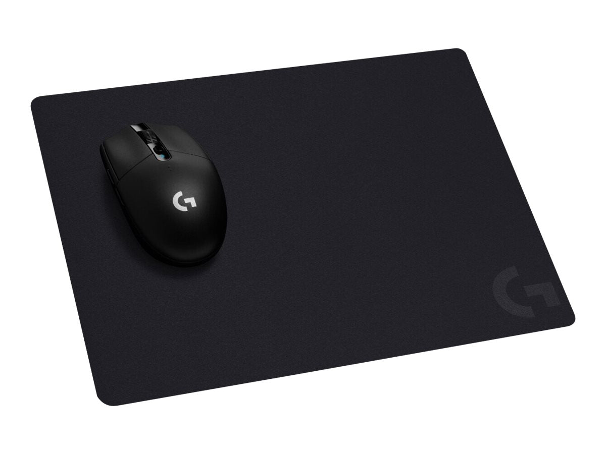 Logitech G G240 Cloth Gaming Mouse Pad, Optimized for Gaming Sensors, Moderate Surface Friction, Non-Slip Mouse Mat, Mac and PC Gaming Accessories, 340 x 280 x 1 mm; - Alfombrilla de ratón - negro-2