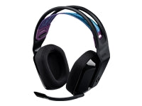 Logitech G535 LIGHTSPEED Wireless Gaming Headset - Lightweight on-ear headphones, flip to mute mic, stereo, compatible with PC, PS4, PS5, USB rechargeable - Black - Auricular - tamaño completo - LIGHTSPEED - inalámbrico - certificado Discord-12