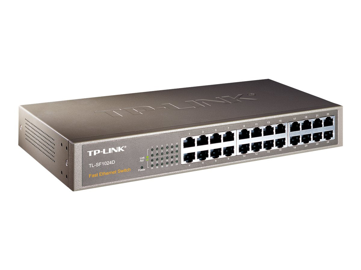 TP-Link TL-SF1024D - Conmutador - 24 x 10/100 - sobremesa-1