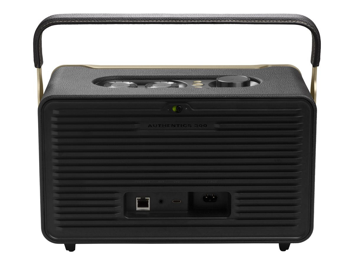 JBL Authentics 300 - Altavoz inteligente - para uso portátil - canal 2.0 - Bluetooth, Wi-Fi 6 - controlado por aplicación - 2 vías - negro-10