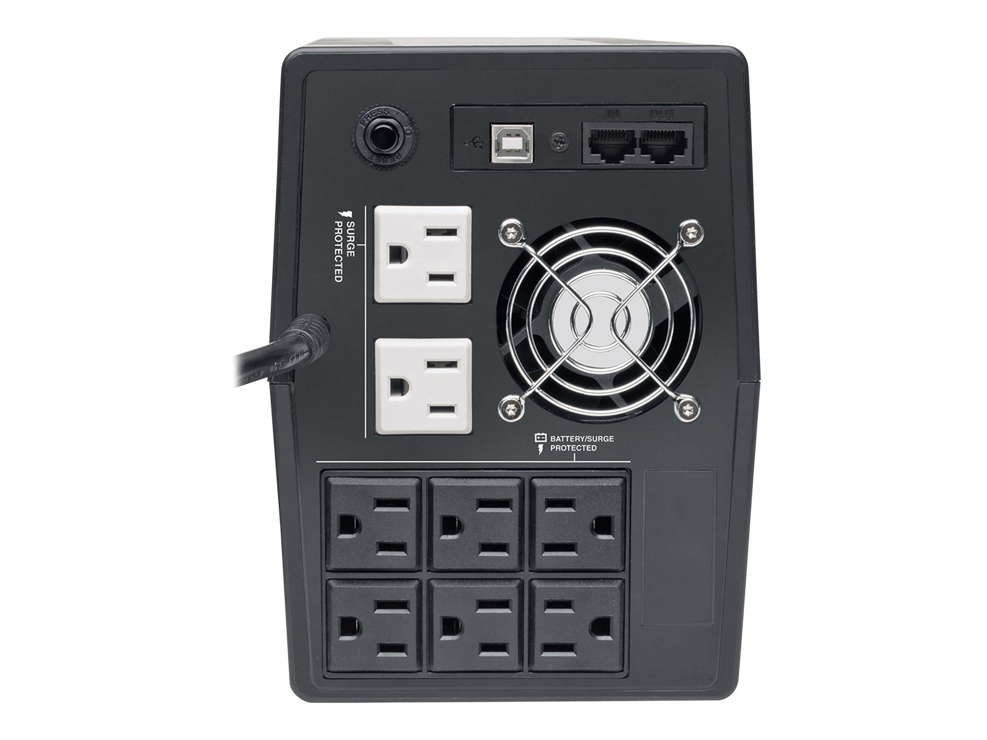 Eaton Tripp Lite Series UPS Smart Tower 1200VA 600W Battery Back Up Desktop AVR LCD USB - UPS - 12 A - CA 120 V - 600 vatios - 1200 VA - 1 fase - USB - conectores de salida: 8-8