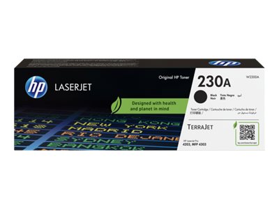 HP 230A - Negro - original - LaserJet - cartucho de tóner (W2300A) - para Color LaserJet Pro 4201, 4203, MFP 4301, MFP 4303-1
