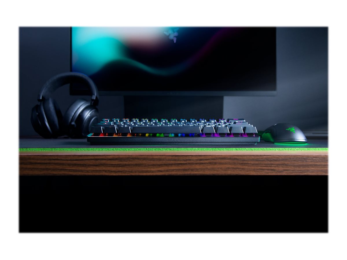 Razer Huntsman Mini - Teclado - retroiluminación - USB - EE. UU. - interruptor: Razer Linear Optical - negro-4