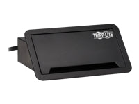 Eaton Tripp Lite Series Power It! - Banda de potencia (montable en superficie) - 15 A - CA 120 V - input: NEMA 5-15P - conectores de salida: 2 (2 de NEMA 5-15R, 4 x USB) - 3.05 m cable - negro-6