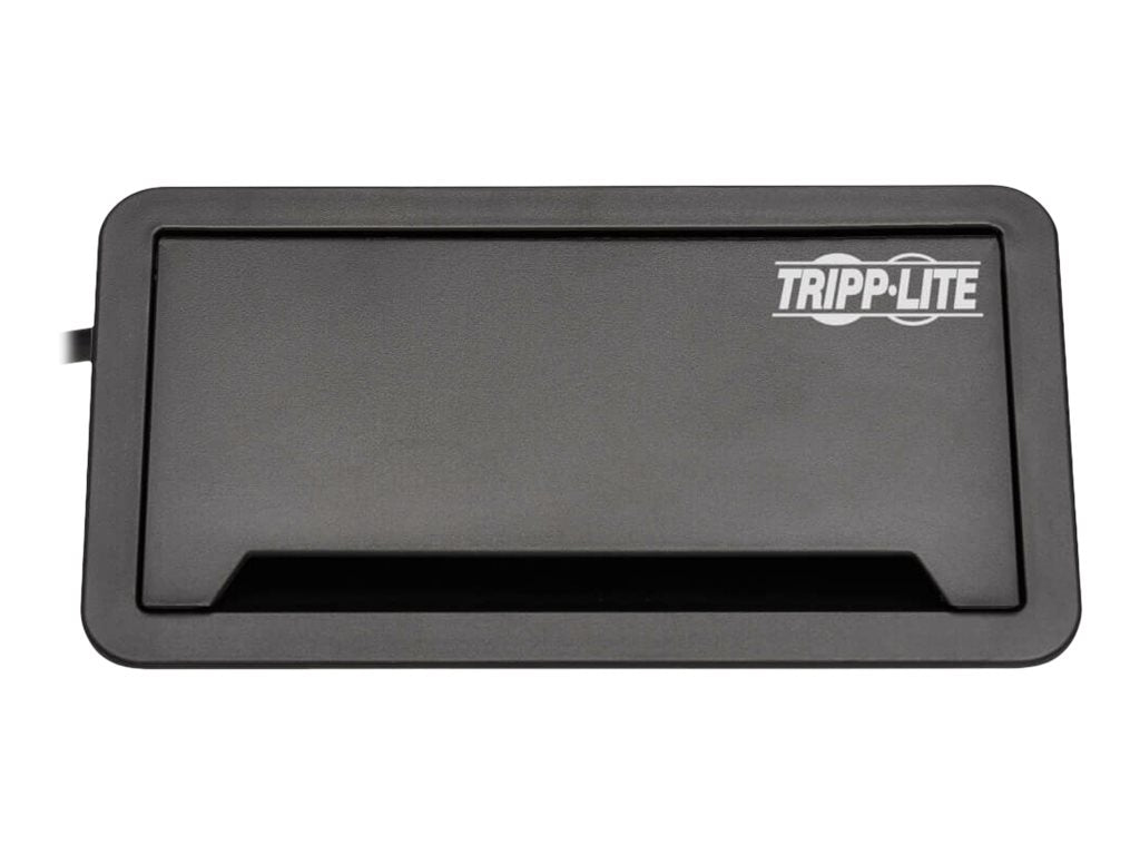Eaton Tripp Lite Series Power It! - Banda de potencia (montable en superficie) - 15 A - CA 120 V - input: NEMA 5-15P - conectores de salida: 2 (2 de NEMA 5-15R, 4 x USB) - 3.05 m cable - negro-12