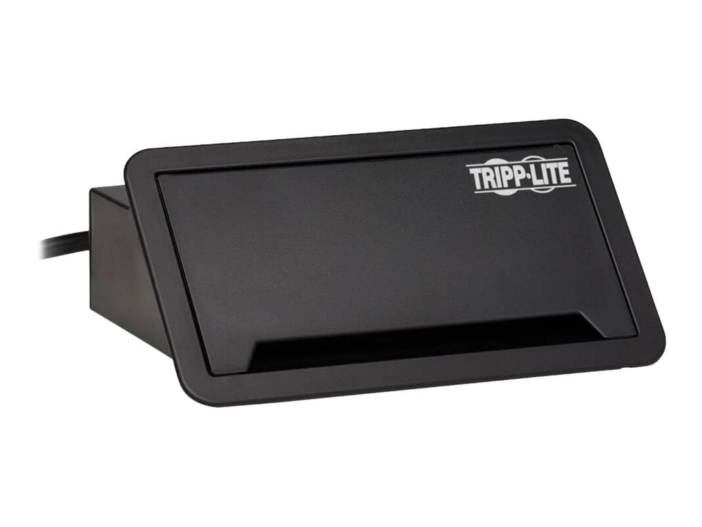 Eaton Tripp Lite Series Power It! - Banda de potencia (montable en superficie) - 15 A - CA 120 V - input: NEMA 5-15P - conectores de salida: 2 (2 de NEMA 5-15R, 4 x USB) - 3.05 m cable - negro-14
