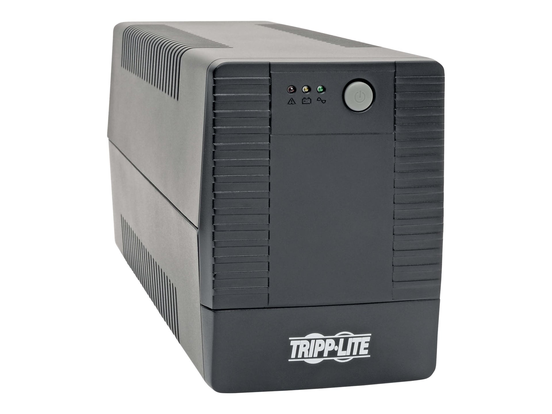 Eaton Tripp Lite Series 600VA 360W UPS Desktop Battery Back Up Compact 120V 6 Outlets - UPS - 15 A - CA 120 V - 360 vatios - 600 VA - 1 fase - USB - conectores de salida: 6