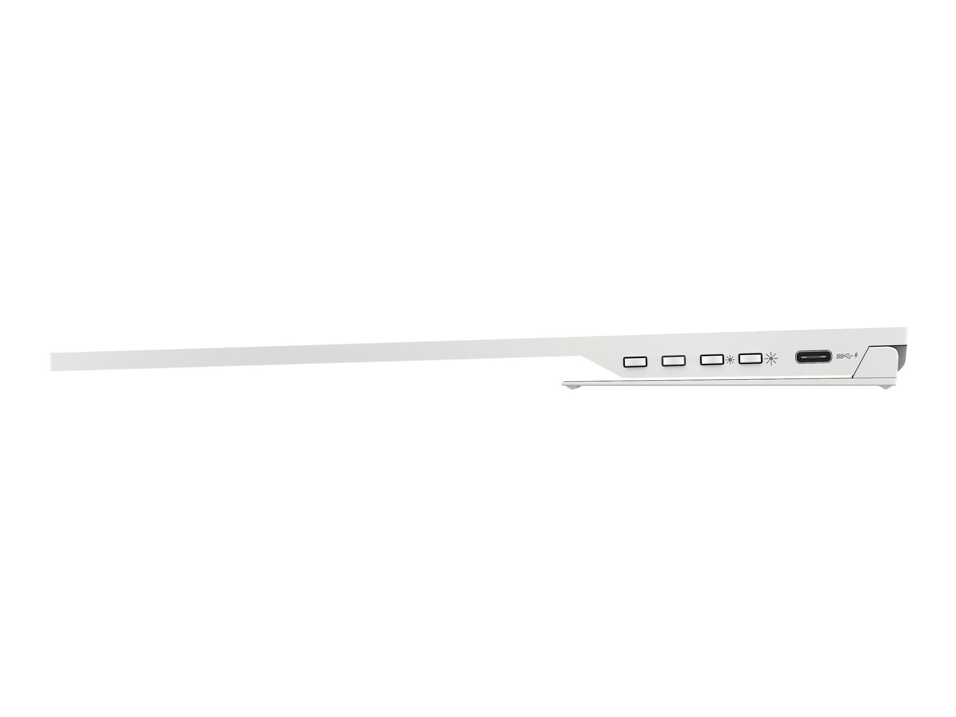 HP E14 G4 Portable - Monitor LED - 14" - portátil - 1920 x 1080 Full HD (1080p) @ 60 Hz - IPS - 400 cd/m² - 800:1 - 5 ms - 2xUSB-C - soporte plateado - para HP EliteBook 745 G5, 830 G5, 830 G6, 840 G5, 840 G6-9