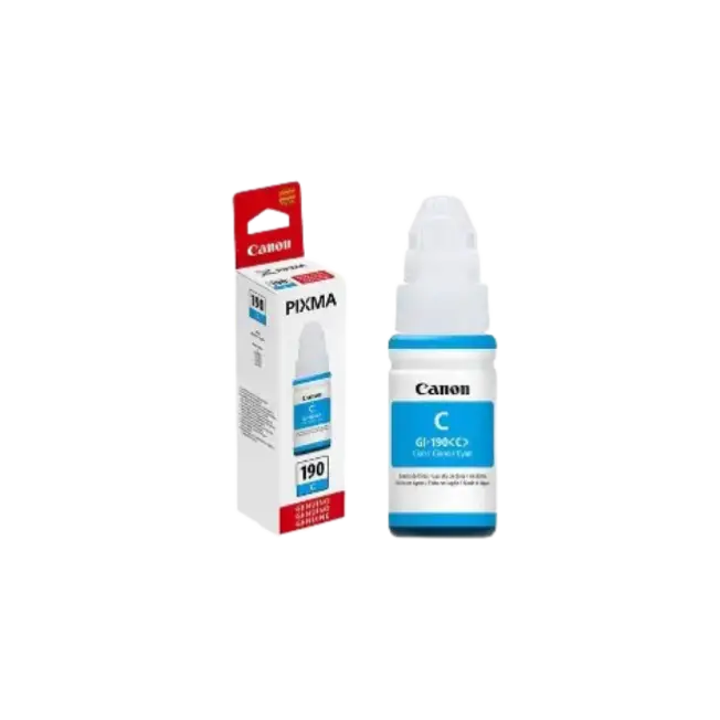 TINTA PARA IMPRESORA GI-190 C 70ML COLOR CIAN CANON-2