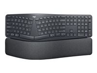 Logitech ERGO K860 - Teclado - inalámbrico - 2.4 GHz, Bluetooth 5.0 - grafito-16
