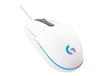 Logitech Gaming Mouse G203 LIGHTSYNC - Ratón - óptico - 6 botones - cableado - USB - blanco-7